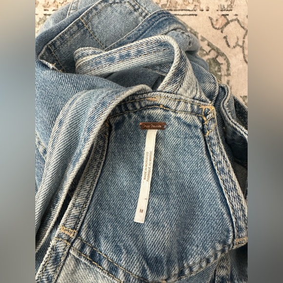 Free People Denim Overall Dress - Picture 3 of 7